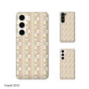 au ケース 【 Galaxy S23 SCG19 / A54 5G SCG21 / A23 5G SCG18 / S22 SCG13 / S22 Ultra SCG14 / A53 5G SCG15 / A51 5G SCG07 】 草花2 茶色 ブラウン シャーベットカラー カワイイ スマホ ケース ハード カバー
