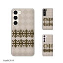 au ケース 【 Galaxy S23 SCG19 / A54 5G SCG21 / A23 5G SCG18 / S22 SCG13 / S22 Ultra SCG14 / A53 5G SCG15 / A51 5G SCG07 】 レース2 ダイヤ 茶色 ブラウン カワイイ スマホ ケース ハード カバー