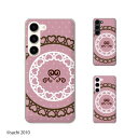 au ケース 【 Galaxy S23 SCG19 / A54 5G SCG21 / A23 5G SCG18 / S22 SCG13 / S22 Ultra SCG14 / A53 5G SCG15 / A51 5G SCG07 】 レース5 ドット ハート ピンク カワイイ スマホ ケース ハード カバー