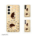 au ケース 【 Galaxy S23 SCG19 / A54 5G SCG21 / A23 5G SCG18 / S22 SCG13 / S22 Ultra SCG14 / A53 5G SCG15 / A51 5G SCG07 】 ネコ2 猫 ドット ハート オレンジ カワイイ スマホ ケース ハード カバー
