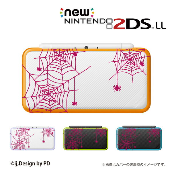 名入れできます★【new Nintendo 2DS LL/new Nintendo 3DS LL/ Nintendo 3DS LL 】 カバー ケース ハード new3dsll new2dsll 3dsll 2dsll / ローズチェック 薔薇 バラ クロス ピンク グリーン カワイイ メール便送料無料 任天堂 スリー ディーエス ニュー