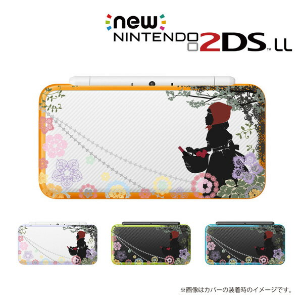 【 new NINTENDO 2DS LL 】 カバー ケース ハード クリアデザインケース / 赤ずきん 童話 ガール メール便送料無料 任天堂 ツーディーエス ニュー ニンテンドー