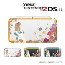 【 new NINTENDO 2DS LL 】 カバー ケース ハード クリアデザインケース / アリスとトランプ 童話 ガール メール便送料無料 任天堂 ツー...