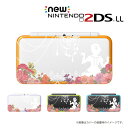 【 new NINTENDO 2DS LL 】 カバー ケース ハード クリアデザインケース / シンデレラの舞踏会 童話 ガール メール便送料無料 任天堂 ツ...