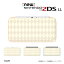 名入れできます★【new Nintendo 2DS LL/new Nintendo 3DS LL/ Nintendo 3DS LL 】 カバー ケース ハード new3dsll new2dsll 3dsll 2dsll / かわいいGIRLS 16 アーガイルチェック パステルホワイト 女の子向け メール便送料無料 任天堂 スリー ディーエス ニュー