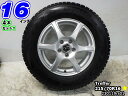 【中古】中古タイヤホイール 16インチ 4本セットスタッドレスタイヤ 215/70R16ウェッズ Treffer(トレファー)16x6.5J/+40/114.3...