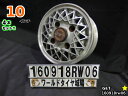 【中古】中古ホイール 10インチ 4本セットGET10x4J/+40/110/4Hシルバー/メッシュ/M10用