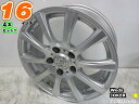 【中古】中古ホイール 16インチ 4本セットウェッズ JOKER(ジョーカー)16x6.5J/+40/114.3/5Hシルバー/スポーク