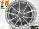 【中古】中古ホイール 16インチ 4本セットスポークタイプ(BMW用)16x7J/+31/120/5Hシルバー/スポーク/M14テーパー