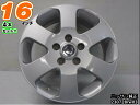 【中古】中古ホイール 16インチ 4本セット日産(ニッサン)純正16x6J/+45/114.3/5Hシルバー/スポーク
