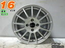 【中古】中古ホイール 16インチ 4本セットGELBUT(ゲルプート)16x6.5J/+25/108/4Hシルバー/スポーク