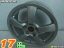 【中古】PRASINO DUKEシルバー/スポーク17x7J 48/114.3/5H17インチ ホイール4本セット