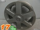 【中古】ニッサン純正シルバー/スポーク17x6.5J 45/114.3/5H17インチ ホイール4本セット