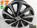 【中古】中古ホイール 17インチ 4本セットバドックス DOS Turbine II(タービン2)17x6.5J/+28/100/4Hブラックポリッシュ(ブラポ...