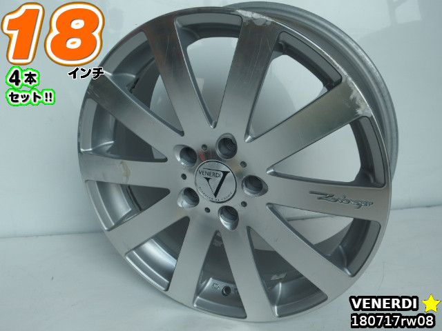 楽天市場】18インチ ヴェネルディ(ホイール|タイヤ・ホイール 楽天市場】18インチ ヴェネルディ(ホイール|タイヤ・ホイール