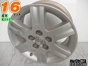 【中古】中古ホイール 16インチ 4本セット日産(ニッサン)純正16x6.5J/+40/114.3/5Hシルバー/スポーク