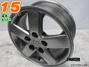 【中古】トヨタ純正ハイグロス/スポーク15X6J 50/114.3/5H15インチ ホイール4本セット