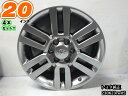 【中古】中古ホイール 20インチ 4本セットトヨタ純正20x7J/+15/139.7/6Hシルバー/スポーク/M12平座