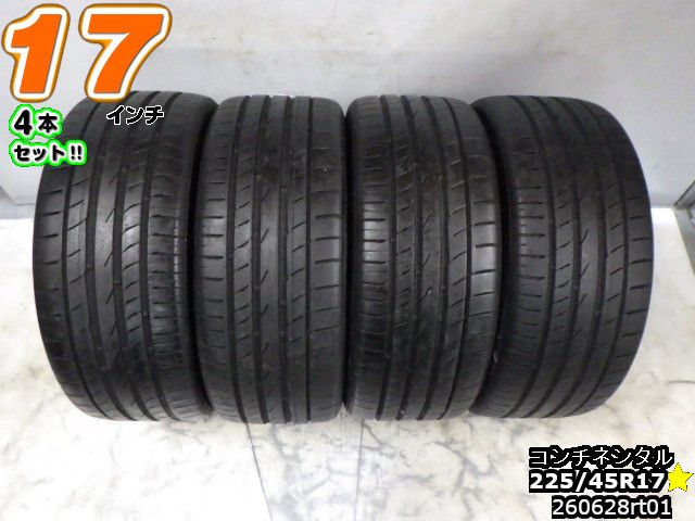 楽天市場】225／45 r17（ブランドコンチネンタル）の通販