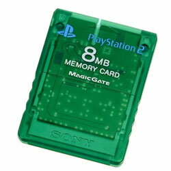 【新品】PS2周辺機器 PlayStation 2専用メモリーカード (8MB)エメラルド (輸入版)