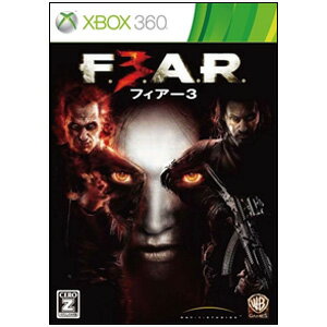 【在庫あり★新品】Xbox360ソフト フィアー3 F.3.A.R (CERO区分_Z) 7YK-00001 (マ