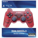 【在庫あり★新品★送料無料】PS3周辺機器 ワイヤレスコントローラ (DUALSHOCK3) Crimson Red クリムゾンレッド 海外北米版 ps3 コントローラ