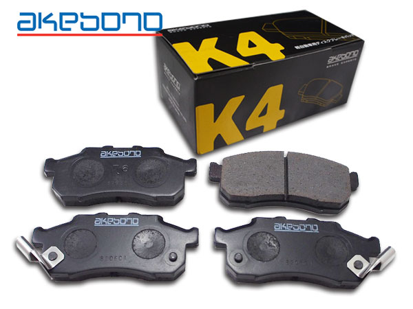 ザッツ JD1 JD2 H14/02〜H19/10 K4 フロント ブレーキパッド 前 アケボノ 国産 純正同等 K-416WK