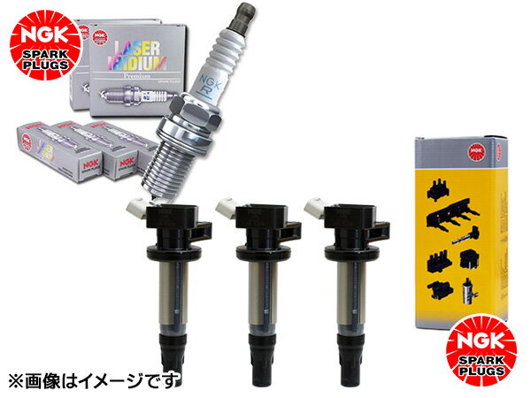 ワゴンR MH55S NGK 正規品 レーザー イリジウム プラグ 96280 SILKR7F11 3本 NGK 正規品 イグニッションコイル U5416 3本セット H29.1〜R1.12 送料無料