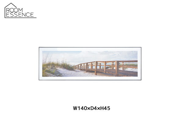 【最大20倍★6/1限定ポイントアップ】東谷 アートパネル 橋 ワイドパネル アートキャンバス おしゃれ 壁掛け W140×D4×H45 ART-201B あずまや メーカー直送 送料無料