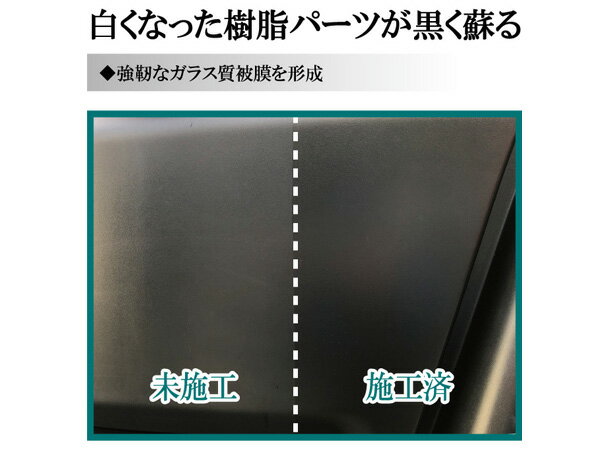 【8/1 10:00〜8/31エントリーでポイント10倍】未塗装樹脂コーティング モールバリアUV 100ml Linda リンダ BZ77 5071 横浜油脂 光沢復活 紫外線カット 耐久性 防汚性