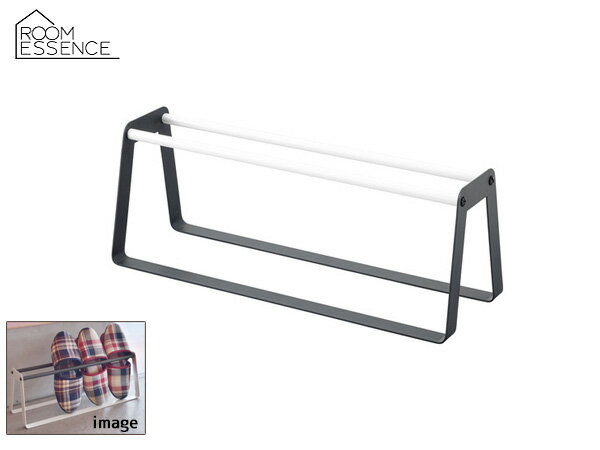 【エントリーでP5倍★11/20 20時〜11/26まで】東谷 スリッパラック グレー/ホワイト スリッパ立て おしゃれ 組立式 LFS-090GYW あずまや...