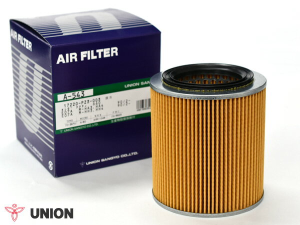 【8/1限定！3点以上購入でP最大20倍★】アクティ HA5 エアーエレメント エアークリーナー ユニオン産業 UNION H02.02〜H11.07 A-543