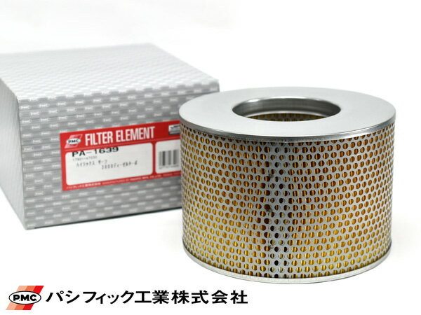 【SS期間限定★ポイントUP&クーポン実施】トヨタ ランドクルーザー プラド トヨエース ダイナ 他 エアーエレメント エアークリーナー パシフィック工業 PMC 適合確認不可 PA-1639