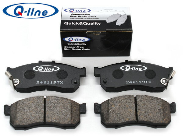 【SS期間限定★ポイントUP&クーポン実施】NONE N-ONE JG1 JG2 NA車 ※車体番号1100001〜 H26/05〜 フロント ブレーキパッド 前 Q-line カッパーフリー 銅フリー Q-5223M