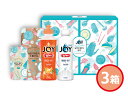 【エントリーでポイント5倍♪5/9 20時〜5/15】ジョイ らくらく キッチンセット 3箱 コンパクト コンパクトオレンジ スポンジ キッチンクロス CBRK...