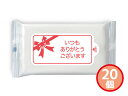 サンキュー ウエットティッシュ 20個 10枚入 WT-009 袋入 内祝い お祝い 返礼品 贈答 進物 ギフトプレゼント