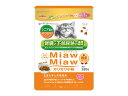 【エントリーでポイント5倍♪5/9 20時〜5/15】MiawMiaw カリカリ小粒 シニア猫用 かつお味 580g シニア猫の心と体の健康を総合的にサポート