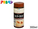 アサヒペン 油性 チークオイル 透明(クリヤ) 300ml 屋内用 家具 木工品 天然オイル