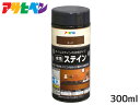アサヒペン 水性ステイン チーク 300ml 上塗り不要 屋内用 木製家具 木工品