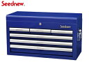 Seednew 工具箱 チェスト 青 ブルー 6段引出し S-R906B 工具 収納 整理 シーズニュー 法人のみ配送 メーカー直送 代引き不可 送料無料