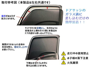 ハイエース 200系 H16.8〜 トヨタ エコネット 網戸 ネット 虫よけ 遮光 日よけ 左右 2枚セット 590220 JETイノウエ