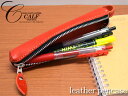 【12/1限定★P最大20倍チャンス!】CALF カーフ レザー バトンペンケース red レッド Sサイズ 牛革 ストラップ付き おしゃれ シンプル 筆箱 メ...