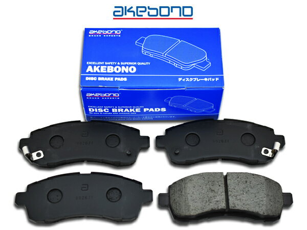 デミオ DE3AS DE3FS H19.05〜H26.09 フロント ブレーキパッド 前 アケボノ 国産 純正同等 マツダ AN-75..