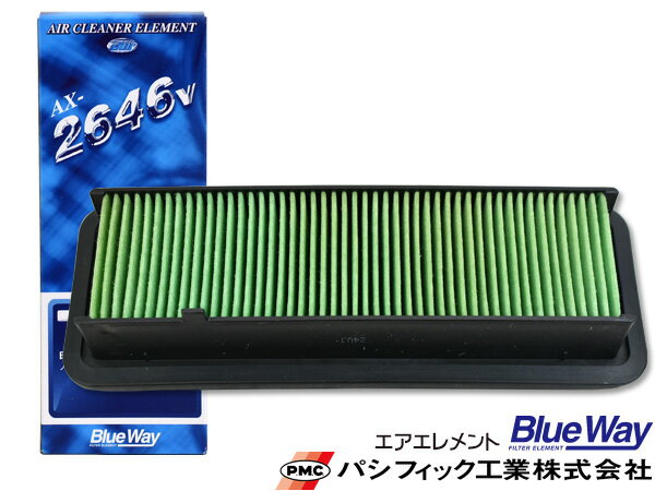 ノート E12 エアエレメント エアー フィルター クリーナー パシフィック工業 BlueWay AX-2646V