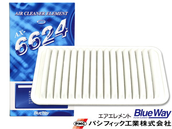 【6/22 20時〜6/26 エントリーでP5倍♪】タント L350S L360S エアエレメント エアー フィルター クリーナー パシフィック工業 BlueWay AX-6624