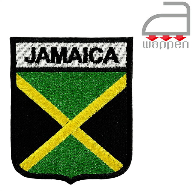 アイロンワッペン//ジャマイカ国旗 