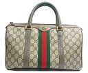 【送料無料】グッチ GUCCI オールドグッチ ハンドバッグ ミニボストンバッグ シェリーライン【質屋出店】【中古】