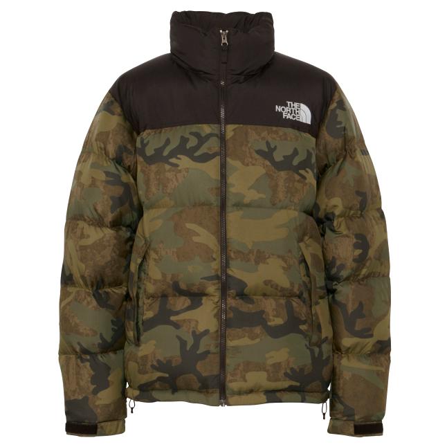 【2023秋冬】 ザ・ノースフェイス ND92336 Novelty Nuptse Jacket　ノベルティーヌプシジャケット TNFカモ(TF)