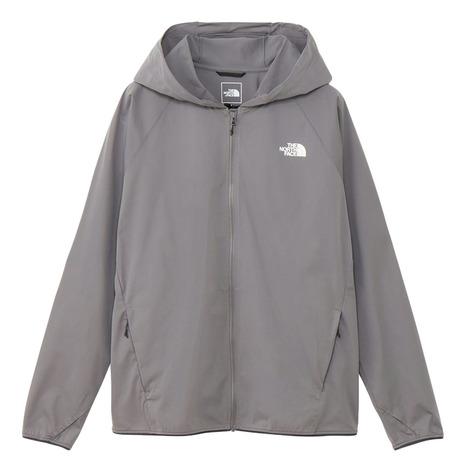 【2024春夏】THE NORTH FACE　NPW22435　Sunshade FullZip Hoodie（女性用）　スモークドパール(SP)
