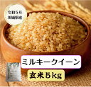 【送料無料地域あり】【令和5年産】【ミルキークイーン】【玄米】【一等米】「令和5年産 茨城ミルキークイーン☆玄米5kg」